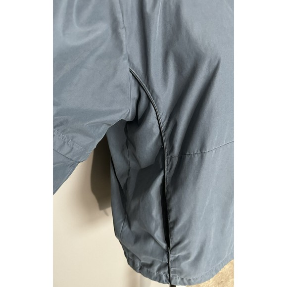 Weatherproof Garment Company Mens Size M Blue Jacket Golf Pullover Lined 1/4 Zip - Picture 2 of 10